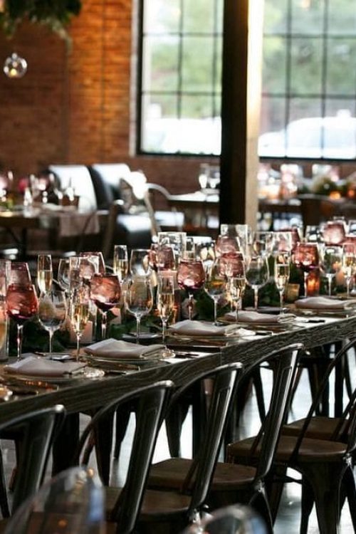 chicago wedding tablescape